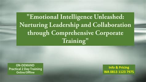 Nurturing Exceptional Leaders through Comprehensive Training