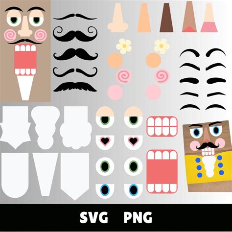 Nutcracker Eyes Template