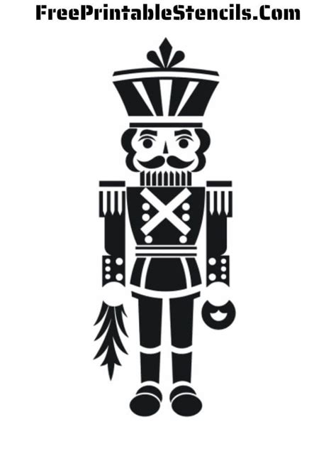 Nutcracker Stencil Printable