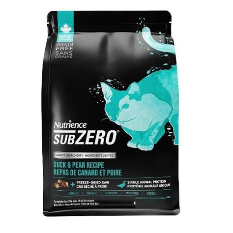 Nutrience SubZero：呵護寵物健康的新選擇