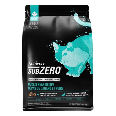 Nutrience SubZero 貓糧：呵護貓咪健康，提升貓咪生活品質