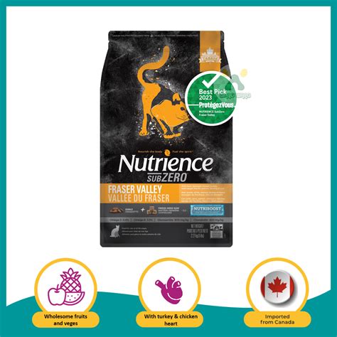 Nutrience Subzero 貓糧的獨到之處