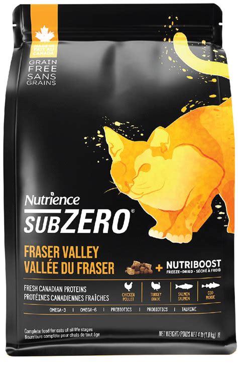 Nutrience Subzero 貓糧：守護寵物的健康與活力