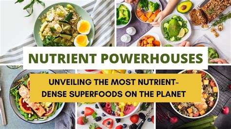 Nutrient Powerhouses: