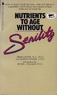 Nutrients to Age Without Senility Pivot original health book Epub