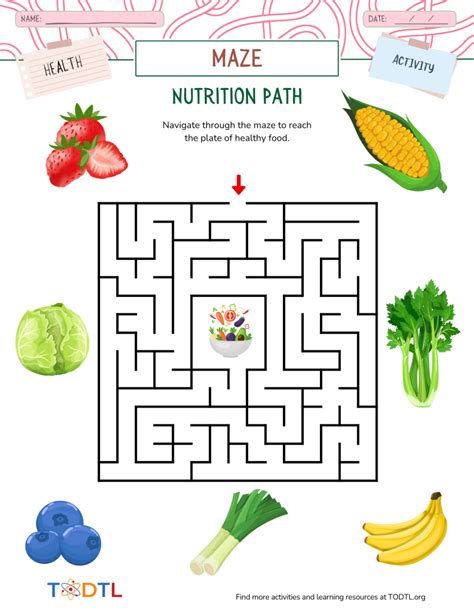 Nutrition Maze Answer Reader