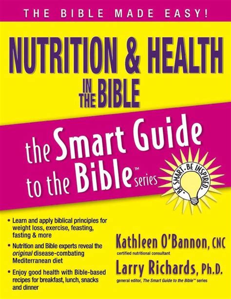 Nutrition and Health in the Bible The Smart Guide to the Bible Series Kindle Editon