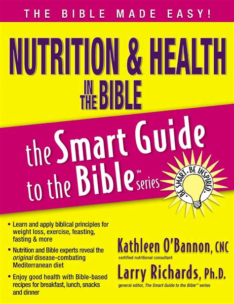 Nutrition and Health in the Bible The Smart Guide to the Bible Series Kindle Editon