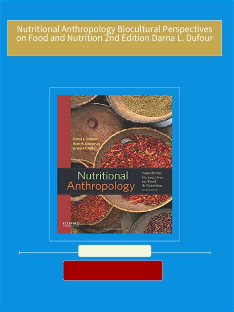 Nutritional Anthropology 2nd Edition Kindle Editon