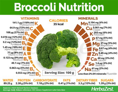 Nutritional Value of Broccoli