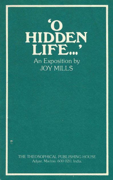 O Hidden Life... An Exposition Reader