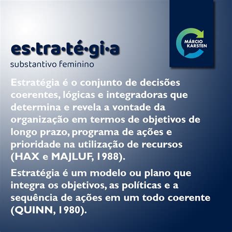 O Que é a Estratégia Vencedora?