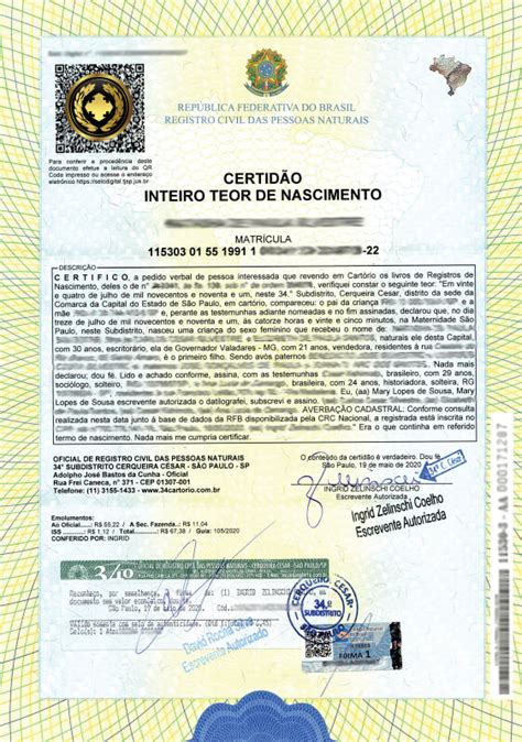 O Que é uma Certidão de Inteiro Teor?