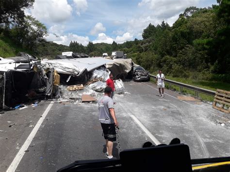 O acidente na BR-376 hoje