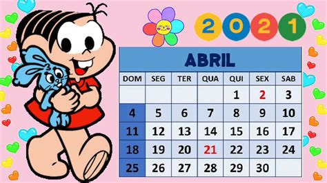 O mês de abril em números