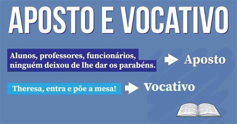 O que são Aposto e Vocativo?