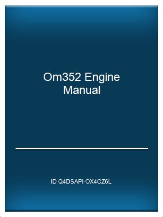 OM352 MANUAL Ebook Epub