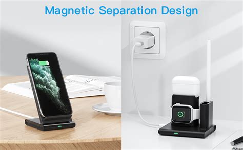 OMOTON Charging Charger Station Minimalist Reader