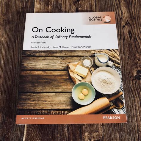 ON COOKING A TEXTBOOK OF CULINARY FUNDAMENTALS 5TH EDITION PDF Ebook PDF