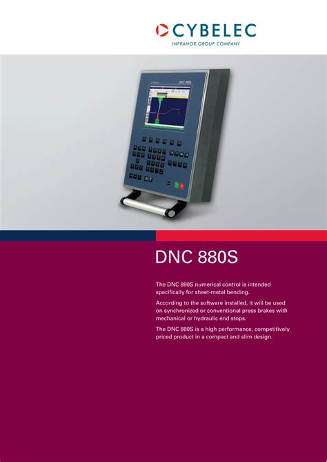 OPERATION MANUAL CYBELEC DNC880S Ebook Epub
