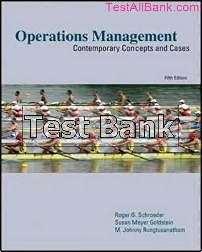 OPERATIONS MANAGEMENT CONTEMPORARY CONCEPTS AND CASES 5TH EDITION Ebook Doc