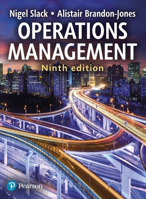 OPERATIONS MANAGEMENT NINTH EDITION TEST BANK PEARSON Ebook Kindle Editon