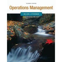 OPERATIONS MANAGEMENT STEVENSON 11TH EDITION SOLUTIONS MANUAL Ebook Epub