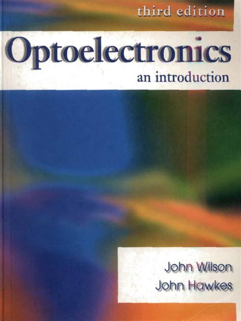 OPTOELECTRONICS AN INTRODUCTION WILSON HAWKES Ebook PDF