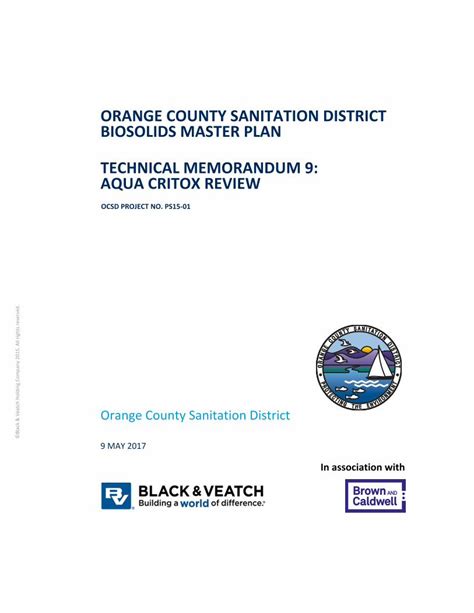 ORANGE COUNTY SANITATION DISTRICT WRITTEN EXAM Ebook Epub