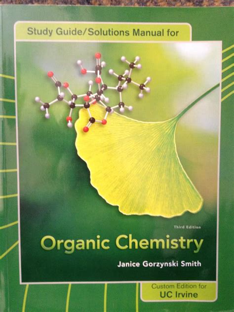 ORGANIC CHEMISTRY JANICE GORZYNSKI SMITH 3RD EDITION SOLUTIONS MANUAL Ebook Epub