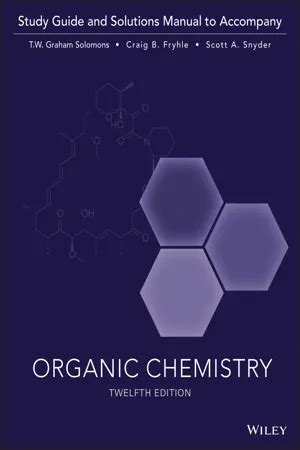 ORGANIC CHEMISTRY SOLOMONS 11TH EDITION SOLUTIONS MANUAL PDF Ebook Reader