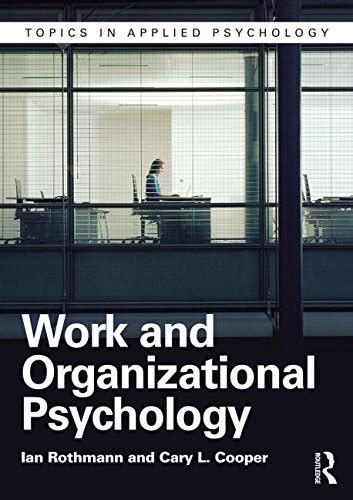 ORGANIZATIONAL PSYCHOLOGY SECOND EDITION Kindle Editon