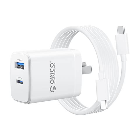 ORICO Charger Adapter Android Devices White Epub