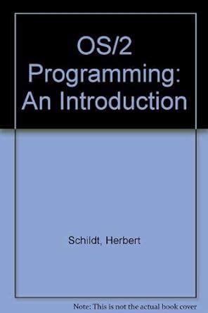 OS 2 Programming An Introduction Epub