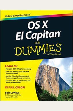 OS X El Capitan For Dummies Epub