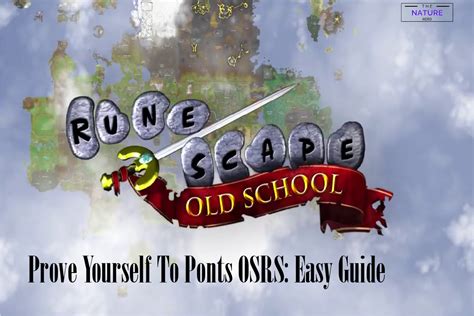 OSRS Prove Yourself to Points: The Ultimate Guide