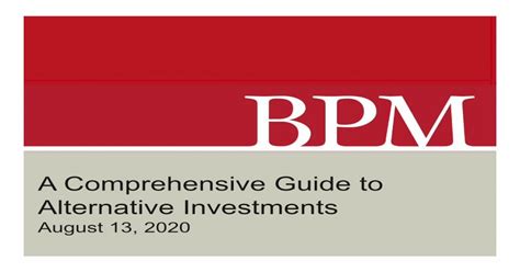 OTB Capital: A Comprehensive Guide to Alternative Investments