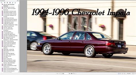 OWNERS MANUAL FOR 1996 IMPALA SS PDF Ebook Epub