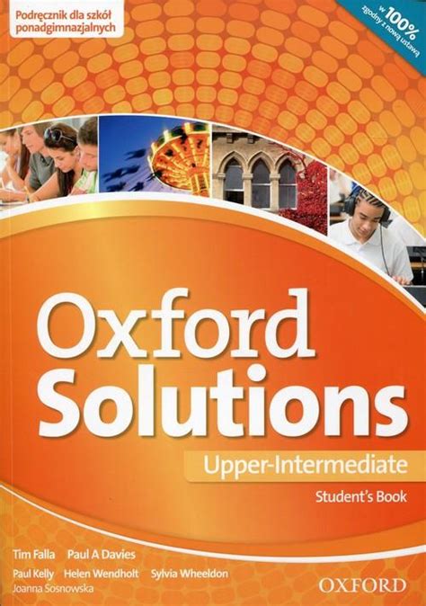 OXFORD SOLUTIONS UPPER INTERMEDIATE DOWNLOAD Ebook PDF