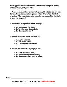 Oaa Practice Test And Answer Key PDF