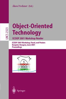 Object-Oriented Technology ECOOP 2001 Workshop Reader Doc