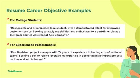 Objective Answer For Resume Reader