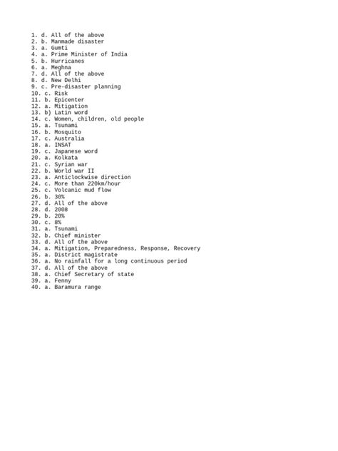 Objective Answers In Government 2014 Reader