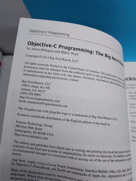 Objective C Programming The Big Nerd Ranch Guide Challenge Answers Reader