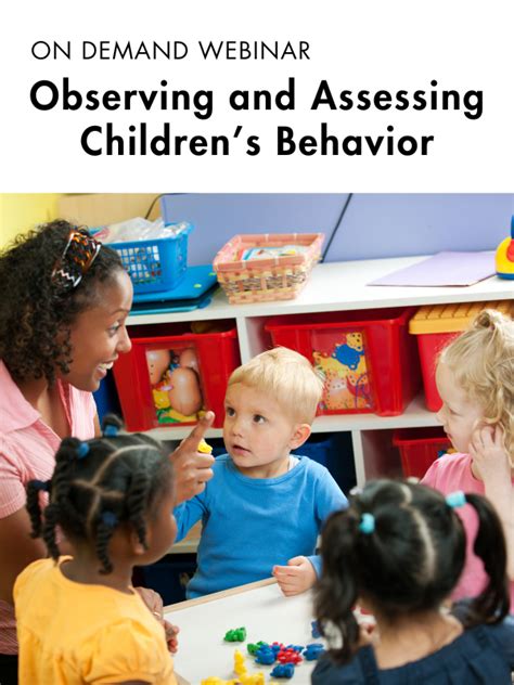 Observing Children's Behavior