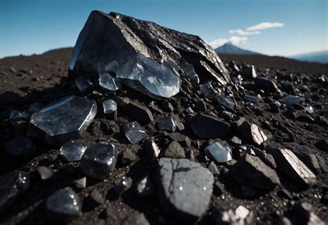 Obsidian: The Glassy Creation of Volcanic Eruptions