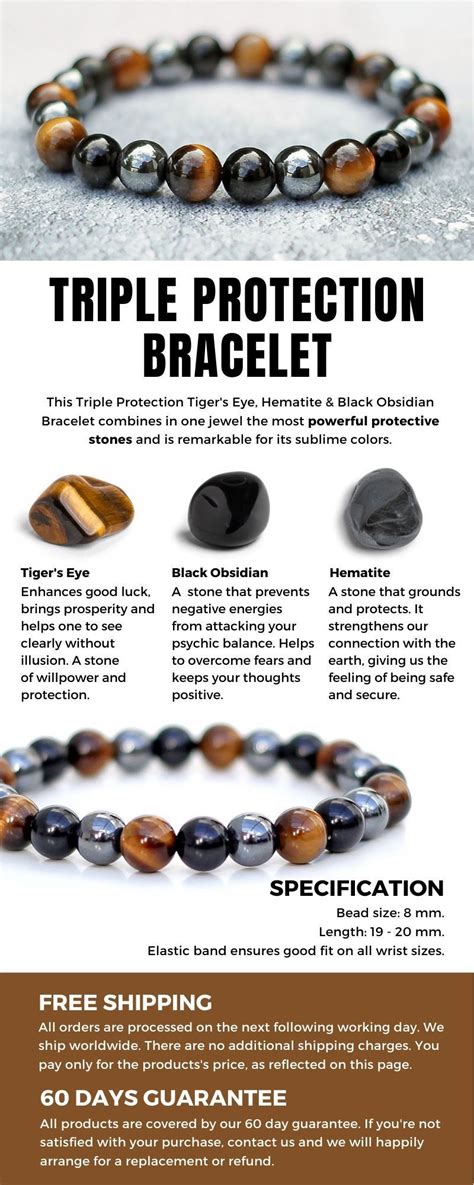 Obsidian Crystal Bracelet: The Stone of Protection and Power