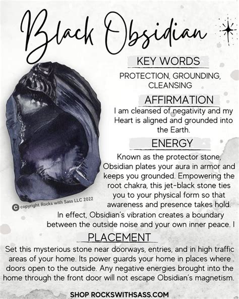 Obsidian Crystal Meaning: Unraveling the Enigmatic Stone of Protection and Transformation