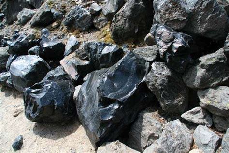 Obsidian Crystals: A Journey into the Realm of Volcanic Glass