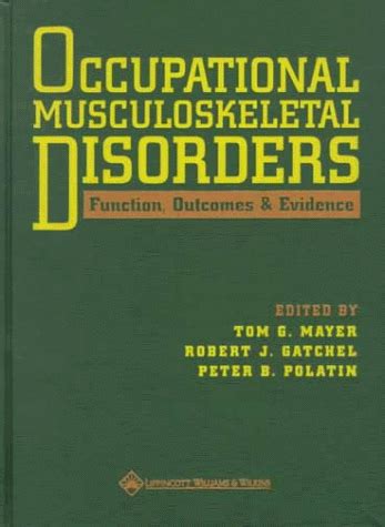 Occupational Musculoskeletal Disorders Function Kindle Editon